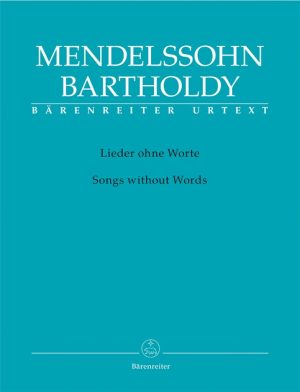 FELIX MENDELSSOHN BARTHOLDY: LIEDER OHNE WORTE: PIANO SOLO
