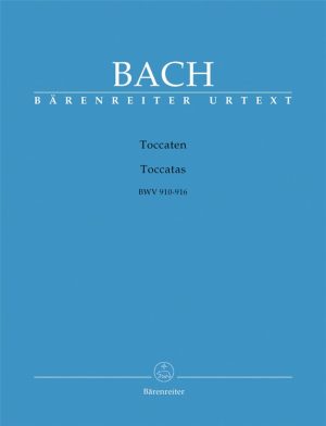 BACH: TOCCATAS BWV 910-916: PIANO SOLO