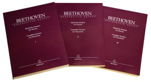 BEETHOVEN: COMPLETE SONATAS FOR PIANOFORTE I-III: PIANO SOLO