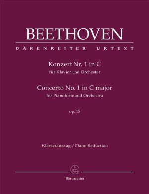 BEETHOVEN: CONCERTO NO.1 IN C MAJOR OP.15 FOR PIANO: ARR. (MARTIN SCHELHAAS): PIANO DUET