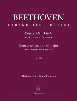 BEETHOVEN: PIANO CONCERTO NO.4 IN G OP.58: ORCHESTRA AND SOLO