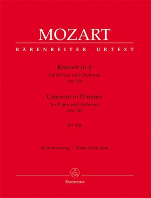 MOZART: PIANO CONCERTO NO. 20 IN D MINOR K. 466: PIANO DUET