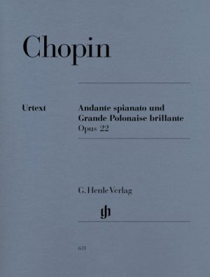 FRÉDÉRIC CHOPIN: ANDANTE SPIANATO UND GRANDE POLONAISE BRILLANTE: PIANO SOLO