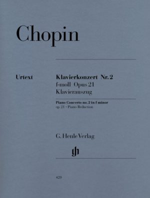FRÉDÉRIC CHOPIN: KONZERT 2 F-MOLL OPUS 21: PIANO DUET